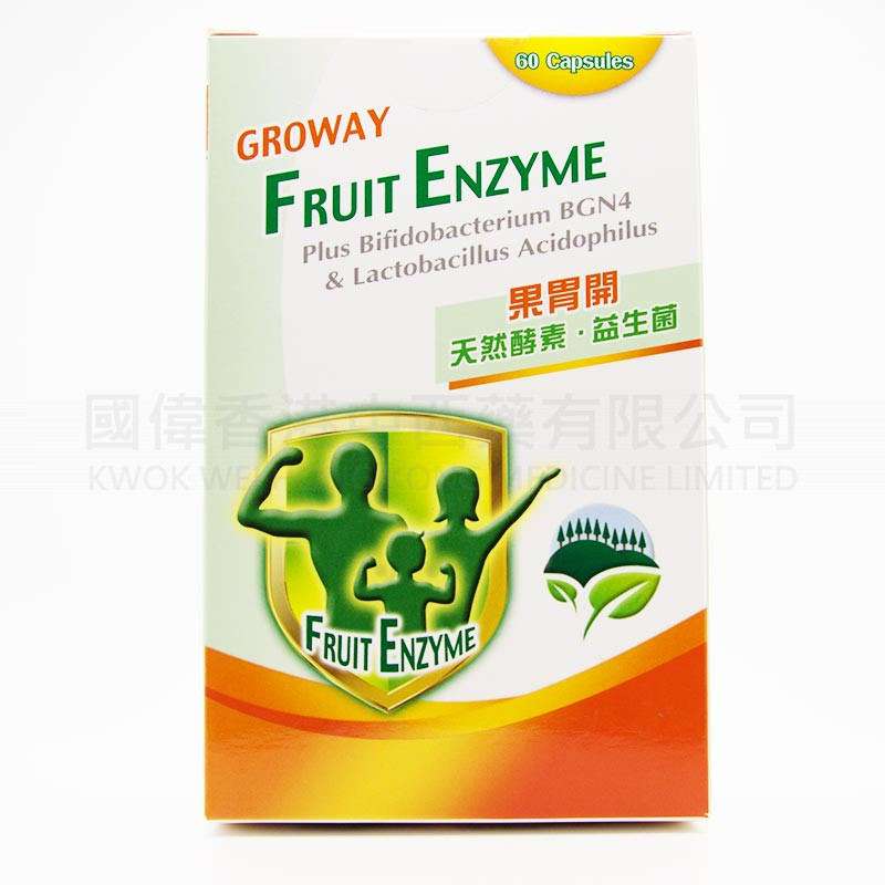 CROWAY 果胃開 (60粒) CROWAY 果胃開 (60粒)