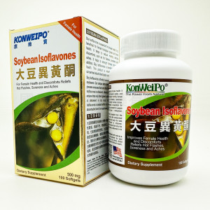 KONWEIPO soybean isoflavones (100 softgels)