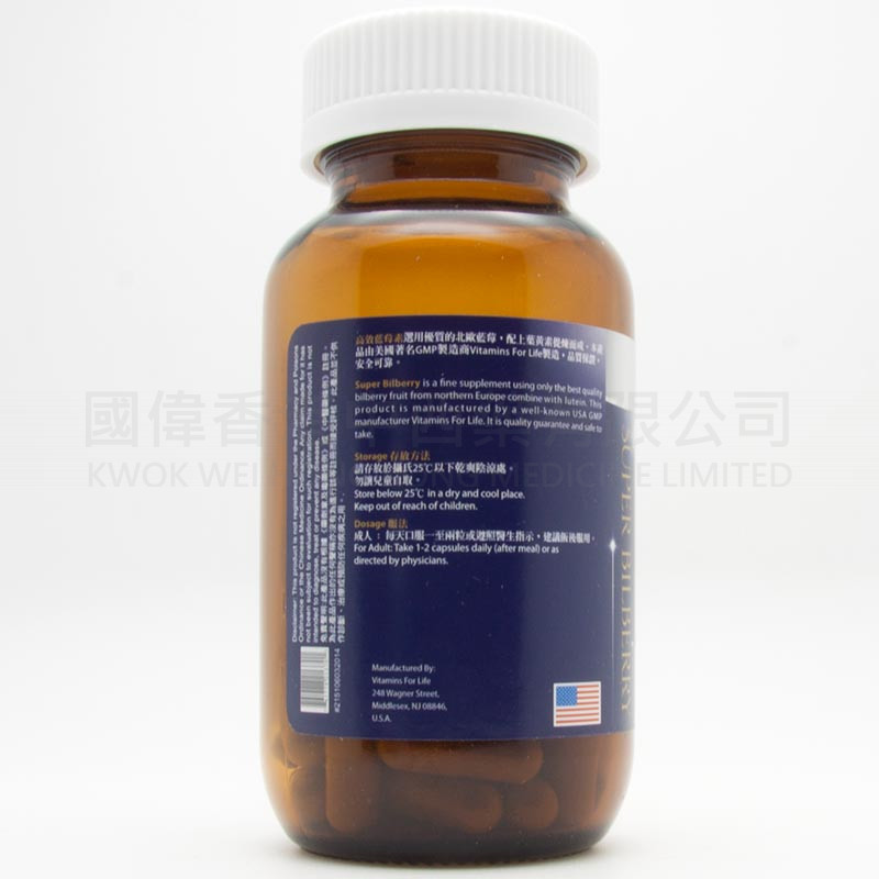 高效藍莓素及葉黃素眼部補充劑 (60粒) 高效藍莓素及葉黃素眼部補充劑 (60粒)