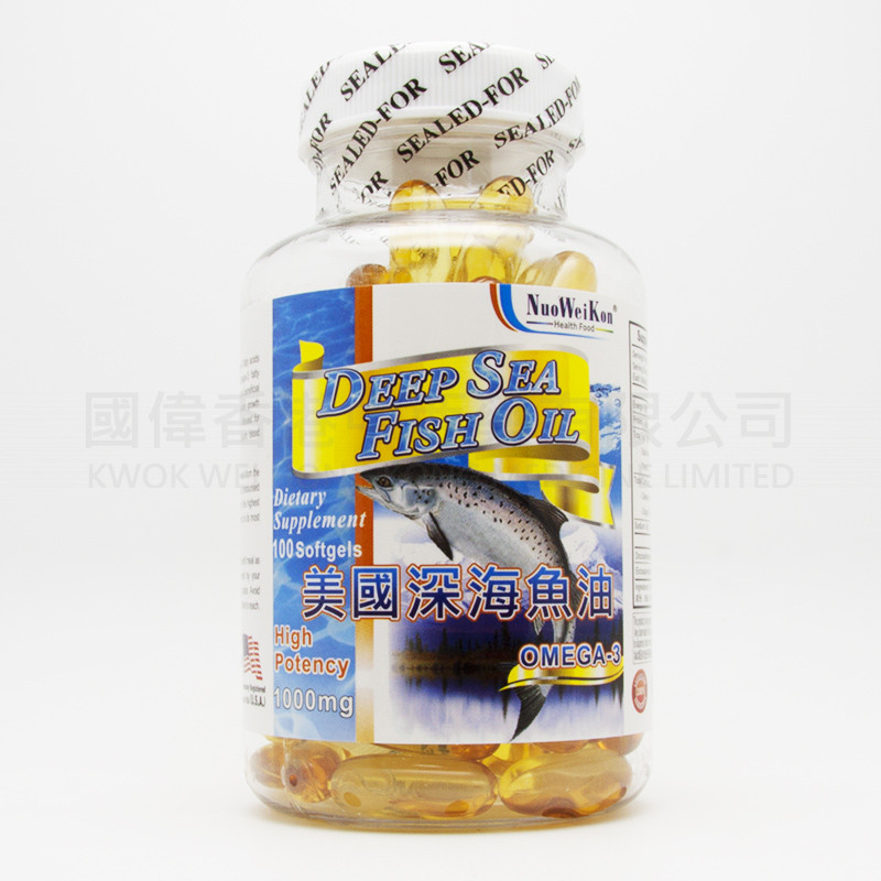 NuoWeiKon 美國深海魚油 (100粒)