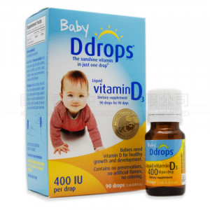 嬰兒維他命D3滴劑 (25mg) 嬰兒維他命D3滴劑 (25mg)