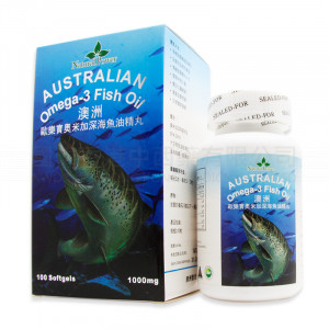 AUSTRALIAN Omega-3 Fish Oil (100 softgels)