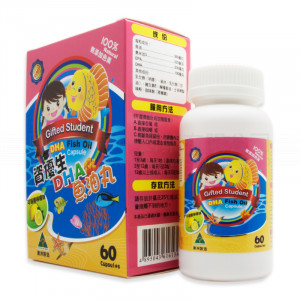 資優生DHA魚油丸 (60粒) 資優生DHA魚油丸 (60粒)