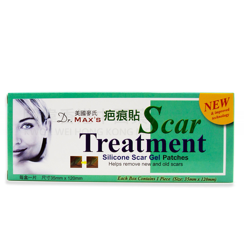 DR. MAX'S SCAR TREATMENT - 35mm x 120mm (1 piece) DR. MAX'S SCAR TREATMENT - 35mm x 120mm (1 piece)