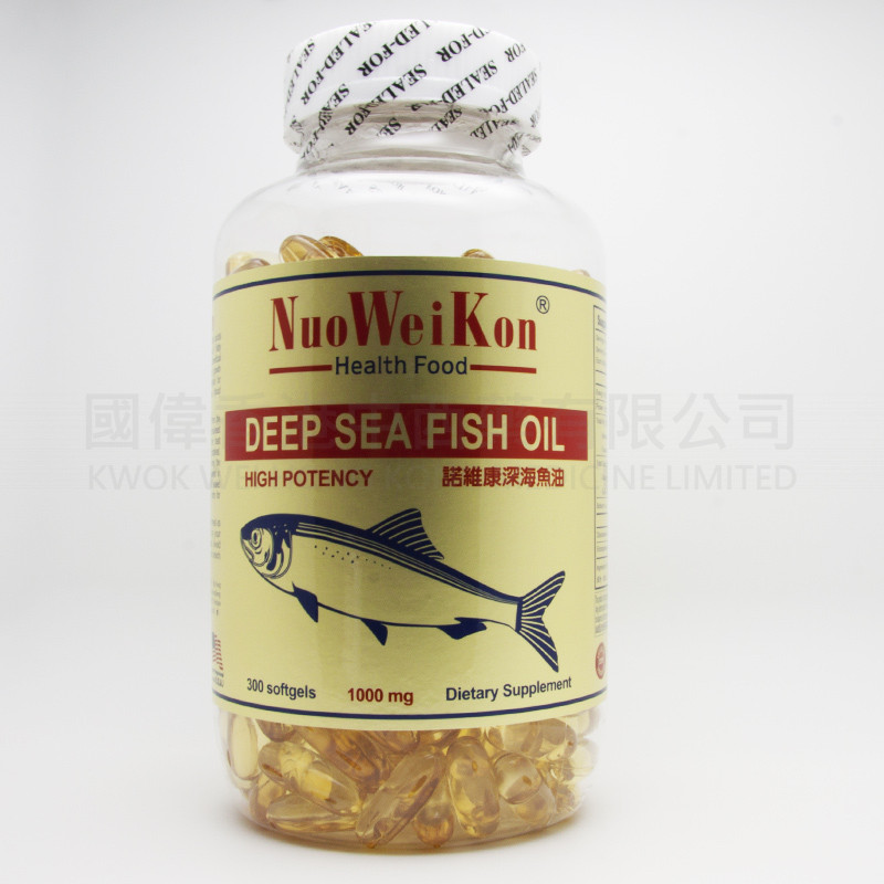 諾維康 深海魚油 (300粒) & 大豆卵磷脂 (300粒)