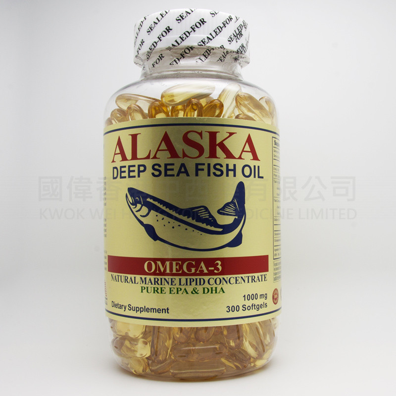 ALASKA Deep Sea Fish Oil (300 Softgels X 2)