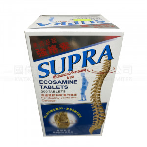 SUPRA ECOSAMINE 200 TABLETS 