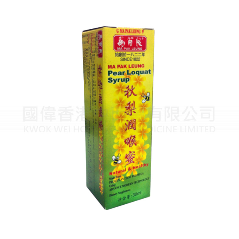 馬百良 秋梨潤喉蜜 150ml 馬百良 秋梨潤喉蜜 150ml