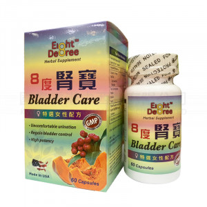 8 Degree Bladder Care 60 Capsules 8 Degree Bladder Care 60 Capsules