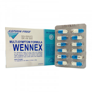 Aspirin Free WENNEX (24 Capsules) Aspirin Free WENNEX (24 Capsules)