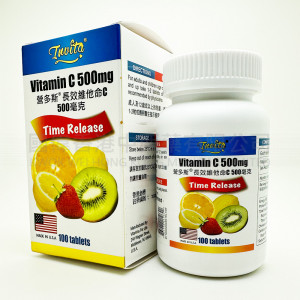 營多斯長效維他命C 500毫克 (100粒) 營多斯長效維他命C 500毫克 (100粒)