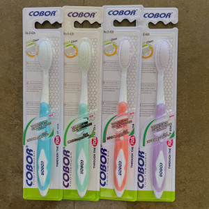 COBOR軟毛牙刷 - 4支 COBOR軟毛牙刷 - 4支