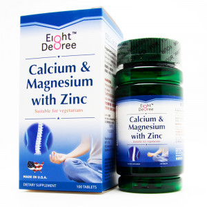 美國8度鈣鎂鋅 (100粒) 美國8度鈣鎂鋅 (100粒)
